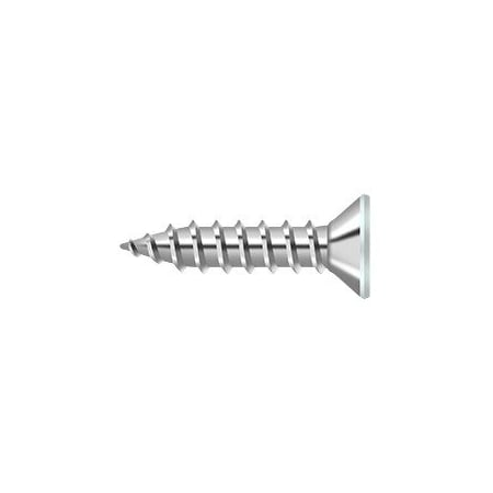 Deltana Wood Screw, Steel, #9x3/4 SCWS975USP-W